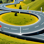 **Image Prompt:** A customer journey map visualized as a winding road, with key touchpoints highlighted as attractive landmarks. Illustrate diverse customers (personas) interacting happily at each touchpoint. The style should be bright, modern, and inviting, conveying a seamless and positive customer experience.